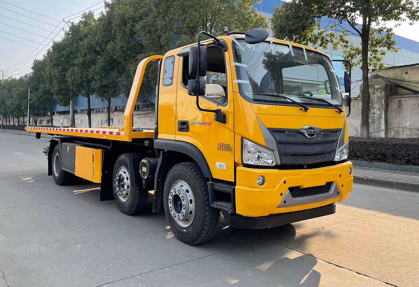 九州牌SYC5240TQZFT6清障車 高效救援悍將的公告圖片解析